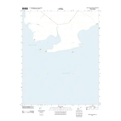 2011 Map of Long Shoal Point, 2011 Print