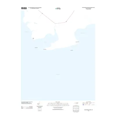 2013 Map of Long Shoal Point, 2013 Print