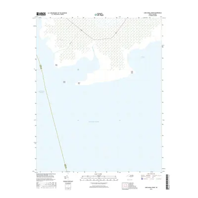 2016 Map of Long Shoal Point, 2016 Print