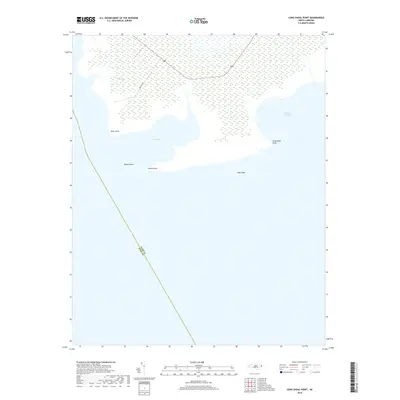 2019 Map of Long Shoal Point, 2019 Print