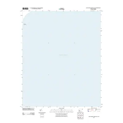 2011 Map of Long Shoal Point OE E, 2011 Print