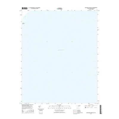 2016 Map of Long Shoal Point OE E, 2016 Print