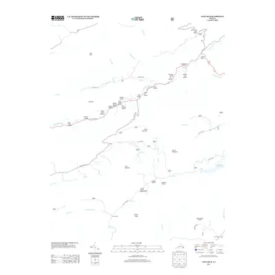 2013 Map of Long Spur, 2013 Print