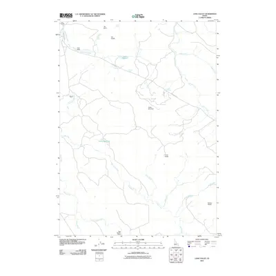 2010 Map of Long Valley, 2010 Print