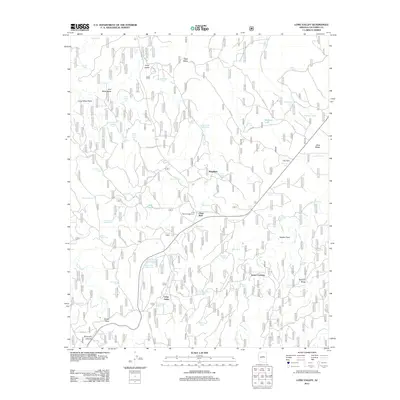 2011 Map of Long Valley, 2011 Print
