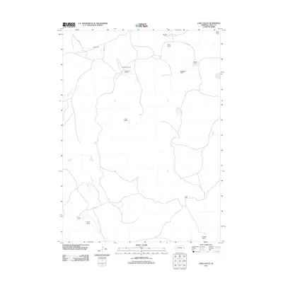 2011 Map of Long Valley, 2011 Print