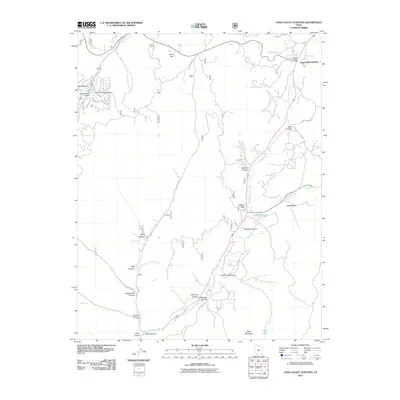 2011 Map of Long Valley Junction, 2011 Print