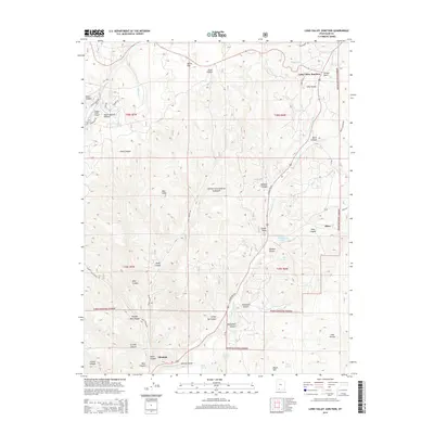 2014 Map of Long Valley Junction, 2014 Print