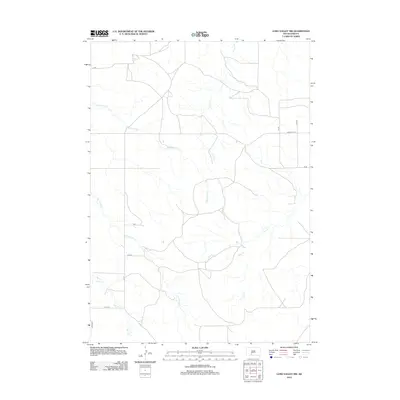 2012 Map of Long Valley NW, 2012 Print