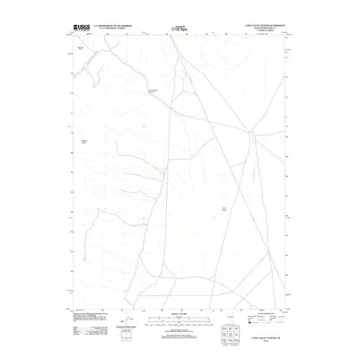 2012 Map of Long Valley Slough, 2012 Print