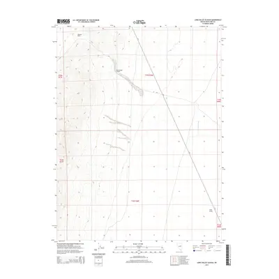 2014 Map of Long Valley Slough, 2014 Print