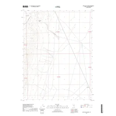 2018 Map of Long Valley Slough, 2018 Print