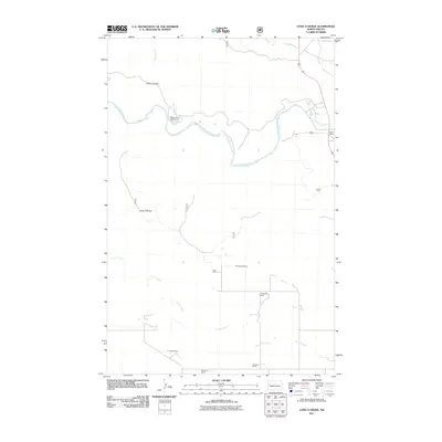 2011 Map of Long X Divide, 2011 Print