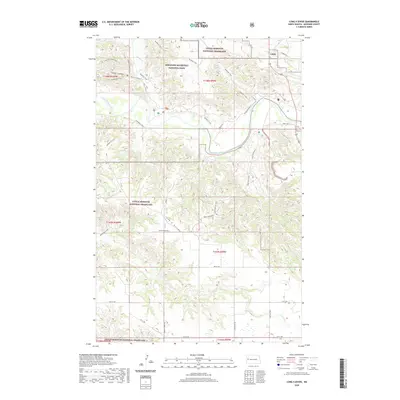 2020 Map of Long X Divide, 2020 Print