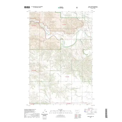 2023 Map of Long X Divide, 2023 Print