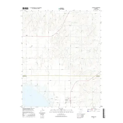 2016 Map of Longdale, 2016 Print