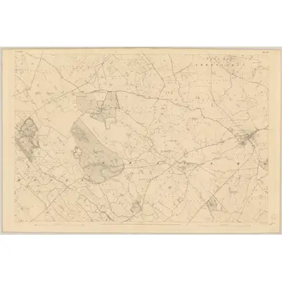 1836 Map of Longford - Sheet 10, 1837 Print