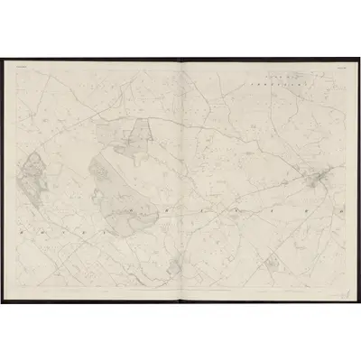 1836 Map of Longford - Sheet 10, 1863 Print