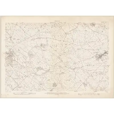 1911 Map of Longford - Sheet 10, 1914 Print