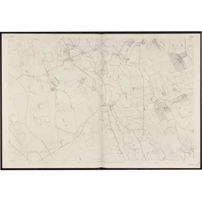 1837 Map of Longford - Sheet 18, 1861 Print