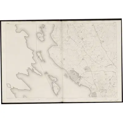 1837 Map of Longford - Sheet 21, 1850 Print