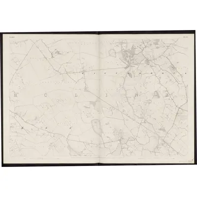1837 Map of Longford - Sheet 22, 1863 Print
