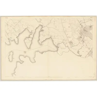 1837 Map of Longford - Sheet 26, 1838 Print