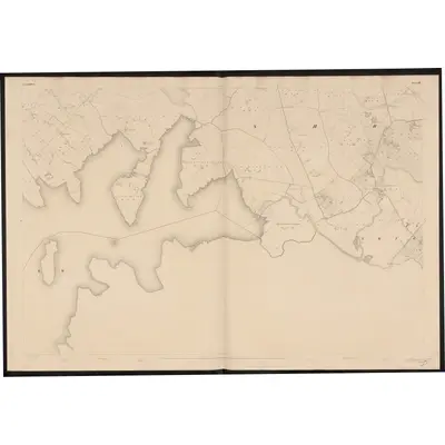 1837 Map of Longford - Sheet 26, 1851 Print