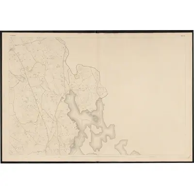 1837 Map of Longford - Sheet 3, 1849 Print