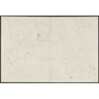 1836 Map of Longford - Sheet 5, 1863 Print