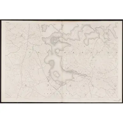 1837 Map of Longford - Sheet 6, 1862 Print