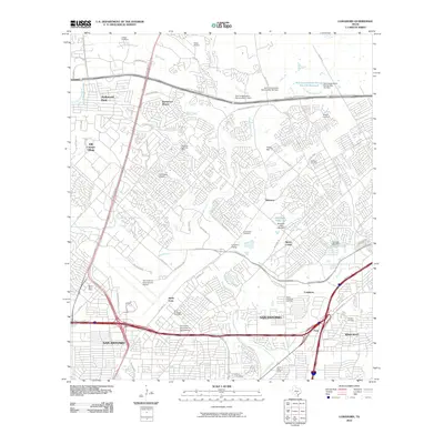 2010 Map of Longhorn, 2010 Print