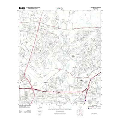 2013 Map of Longhorn, 2013 Print