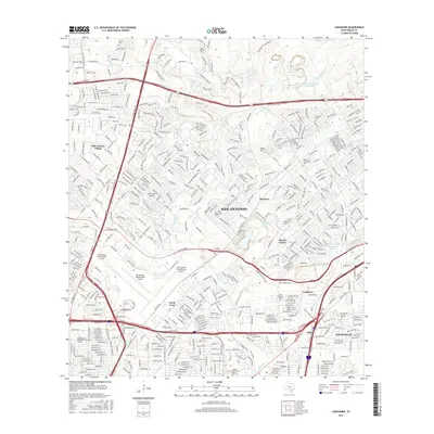 2016 Map of Longhorn, 2016 Print