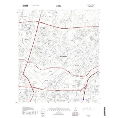 2019 Map of Longhorn, 2019 Print