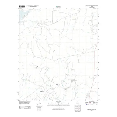 2010 Map of Longhorn Cavern, 2010 Print