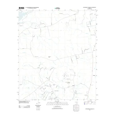 2012 Map of Longhorn Cavern, 2012 Print