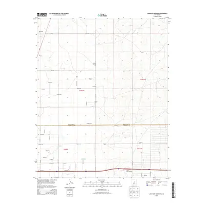 2013 Map of Longhorn Reservoir, 2013 Print