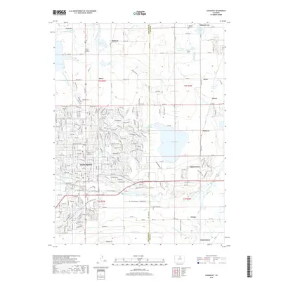 2019 Map of Longmont, 2019 Print