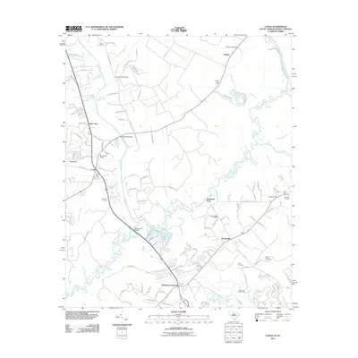 2011 Map of Longs, 2011 Print