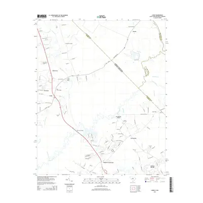 2014 Map of Longs, 2014 Print