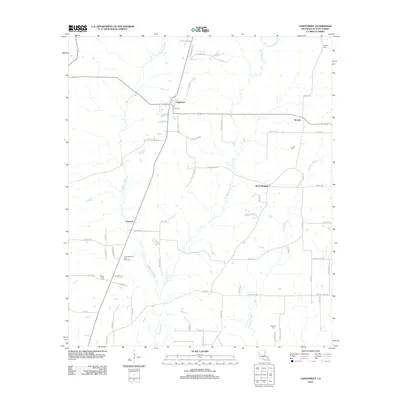 2012 Map of Longstreet, 2012 Print