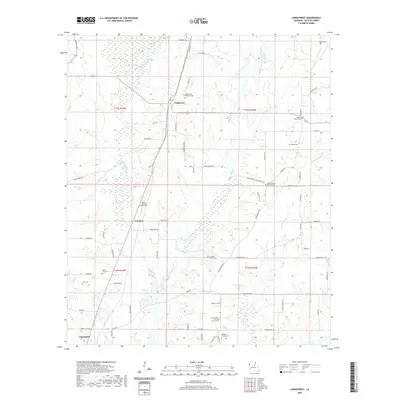 2020 Map of Longstreet, 2020 Print