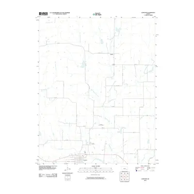 2010 Map of Longton, 2010 Print