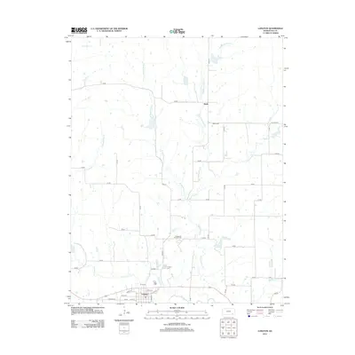 2012 Map of Longton, 2012 Print