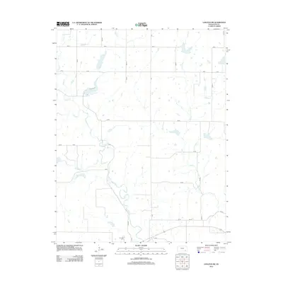 2012 Map of Longton NW, 2012 Print