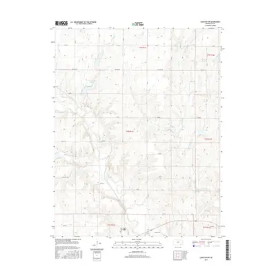 2015 Map of Longton NW, 2015 Print