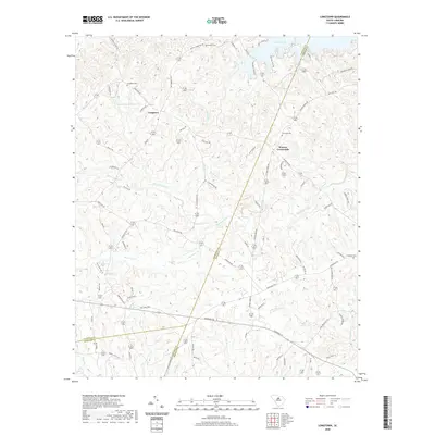2020 Map of Longtown, 2020 Print