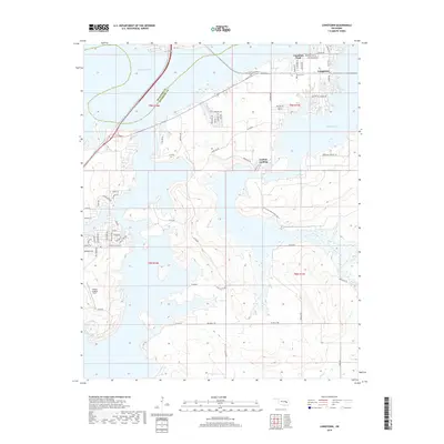 2018 Map of Longtown, 2018 Print