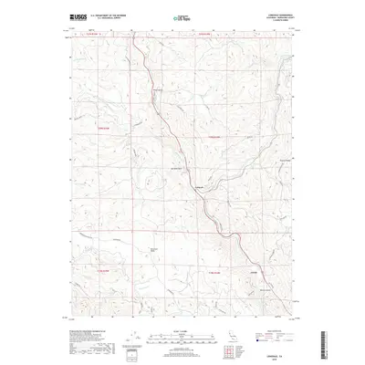 2018 Map of Longvale, 2018 Print